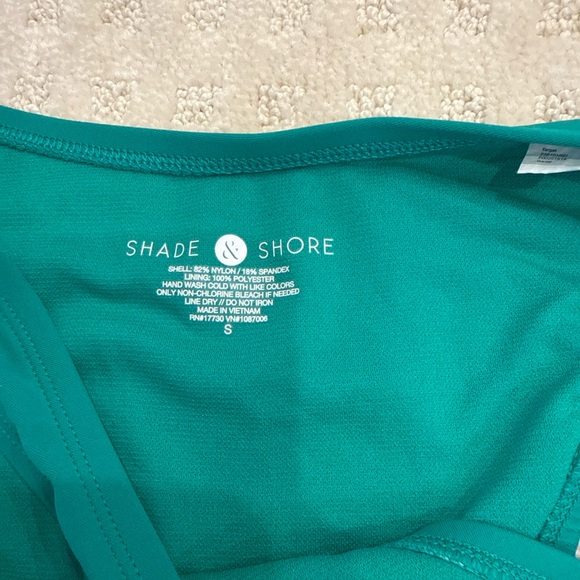 Shade & Shore Teal Bikini Bottoms Size Small - Picture 2 of 3
